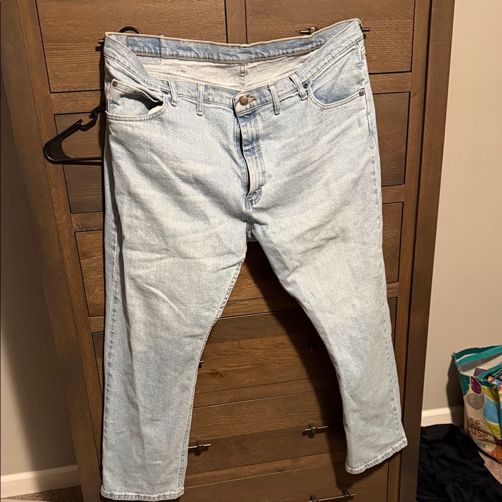 Men’s 44x30 Wrangler Light Blue Men's Jeans